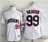 Men's Cleveland Guardians #99 Ricky Vaughn White Stitched Jersey,baseball caps,new era cap wholesale,wholesale hats